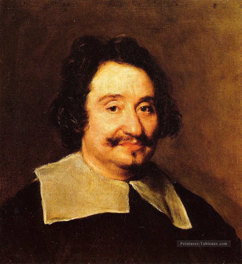 Miguel Angelo Barber au portrait du Pape Diego Velázquez Peintures à l'huile